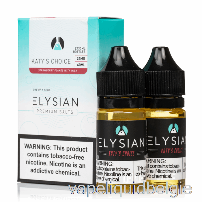 Vape België Katy's Choice - Elysian Salts - 60ml 48mg